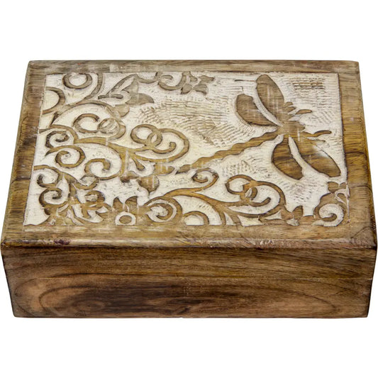 Carved Wood Box