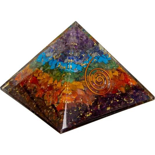 7 Chakras Orgone Pyramid