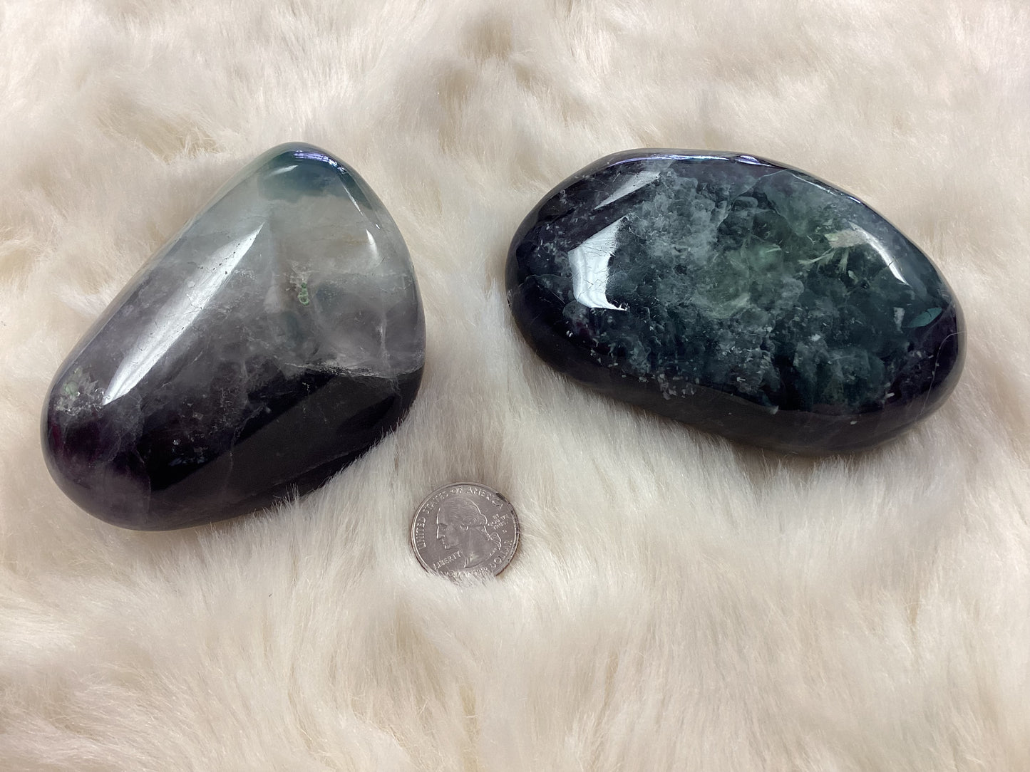 Fluorite Polished Freeforms - Large