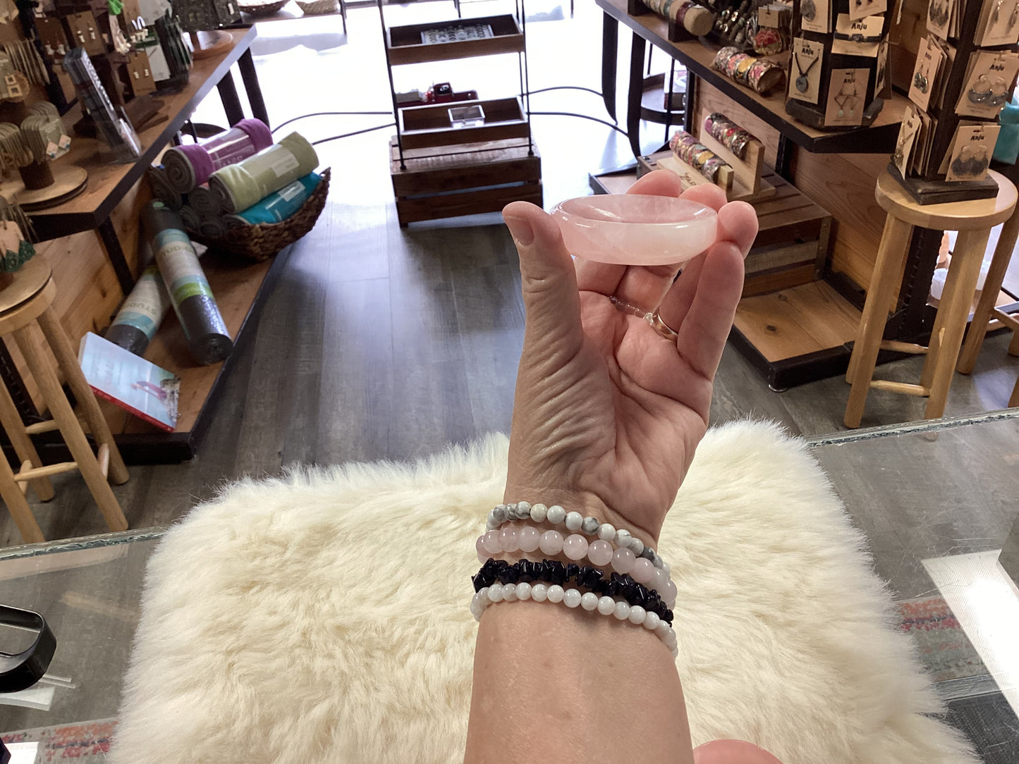 Rose Quartz Crystal Bowls