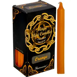 Harmonia Mini Ritual Candles - Orange - Unscented