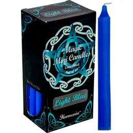 Harmonia Mini Ritual Candles - Light Blue - Unscented