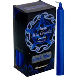 Harmonia Mini Ritual Candles - Dark Blue - Unscented