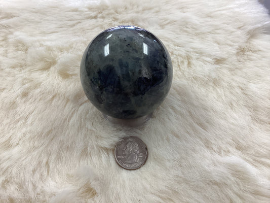 Labradorite Sphere - Medium