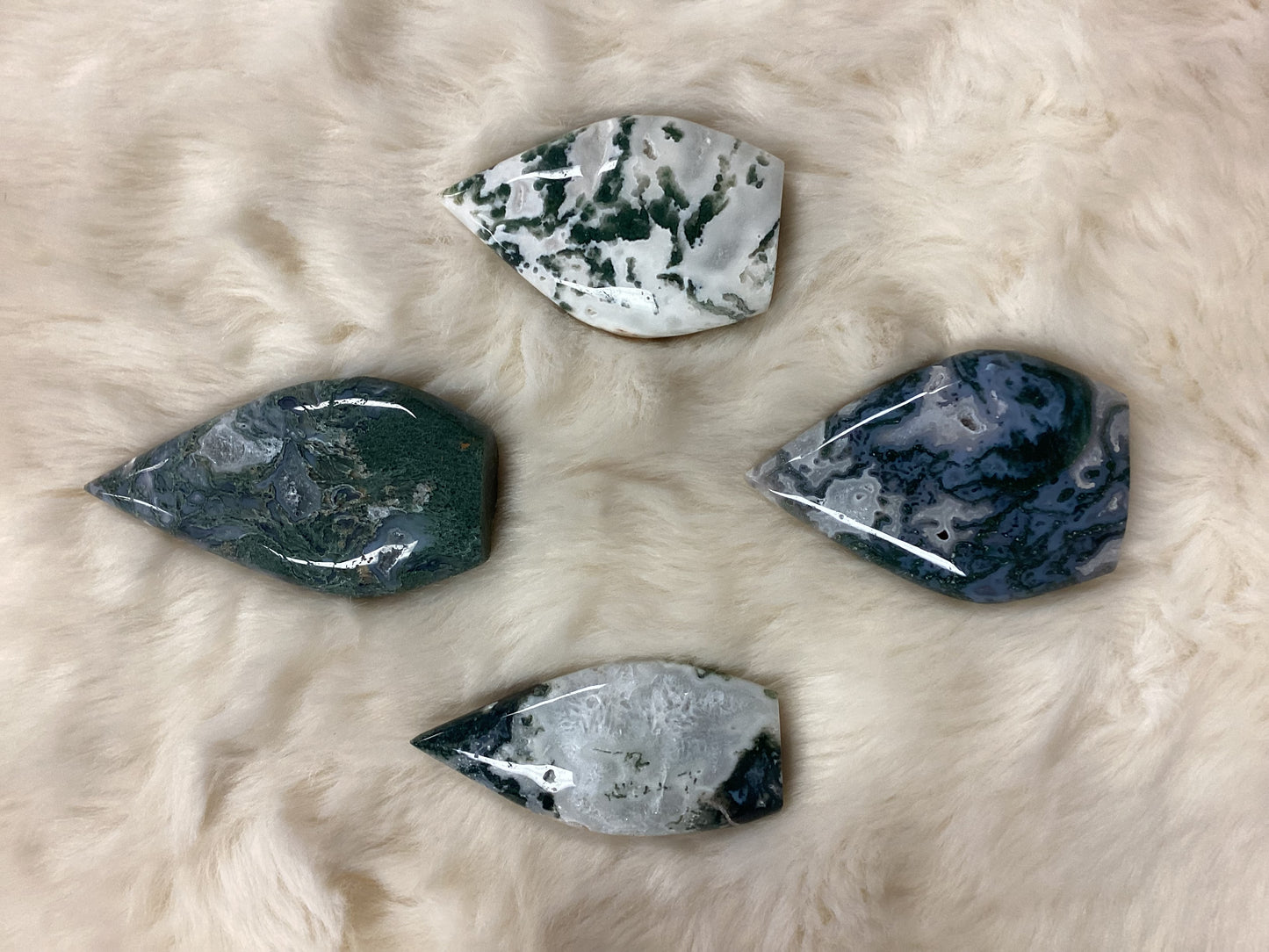 Moss Agate Flame