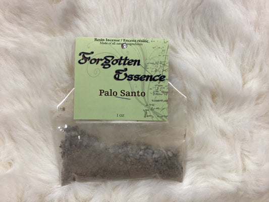 Forgotten Essence Resin Incense - Palo Santo