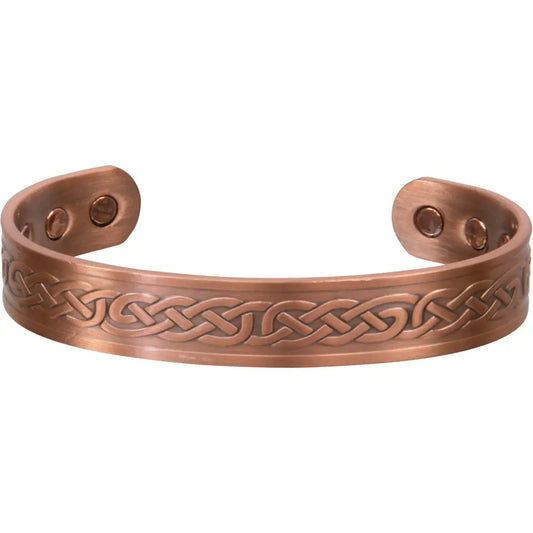 Magnetic Copper Bracelet - Flower of Life