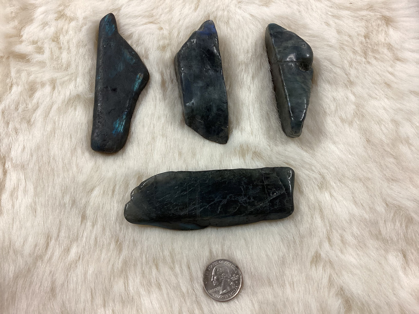 Labradorite Slabs - Unpolished - Medium