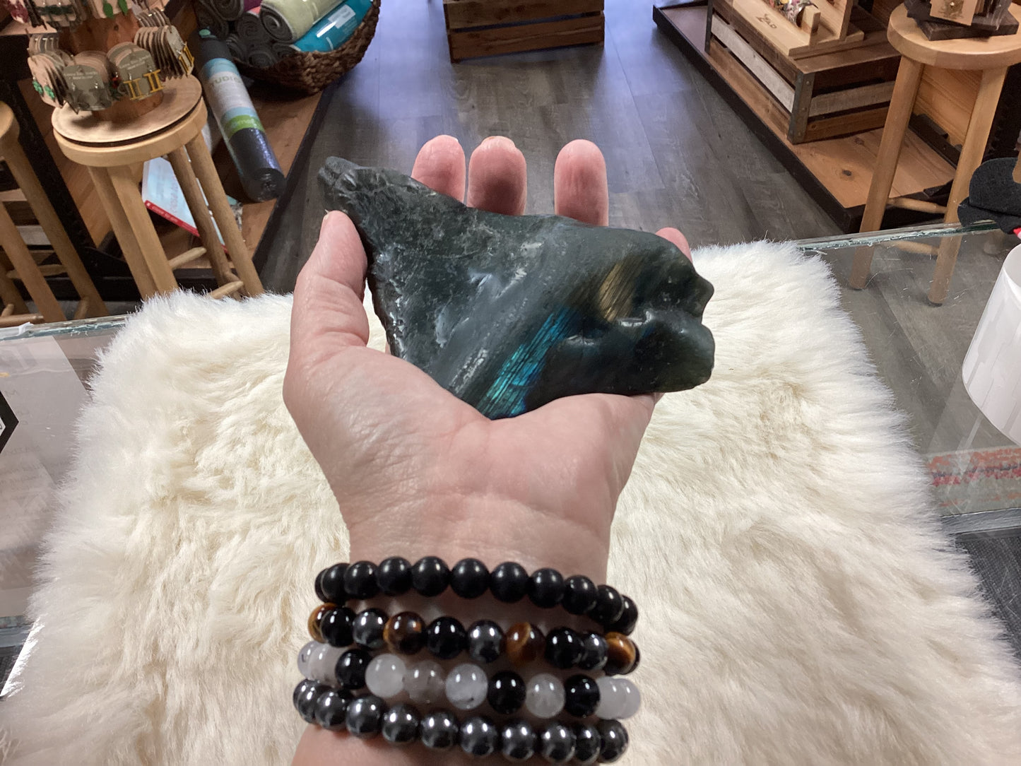 Labradorite Slab - Unpolished - Large