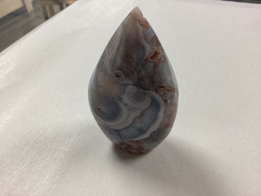 Natural Pink Amethyst Flower Agate Freeform - Large