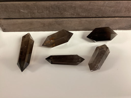 Smoky Quartz Double Terminated Points - Large