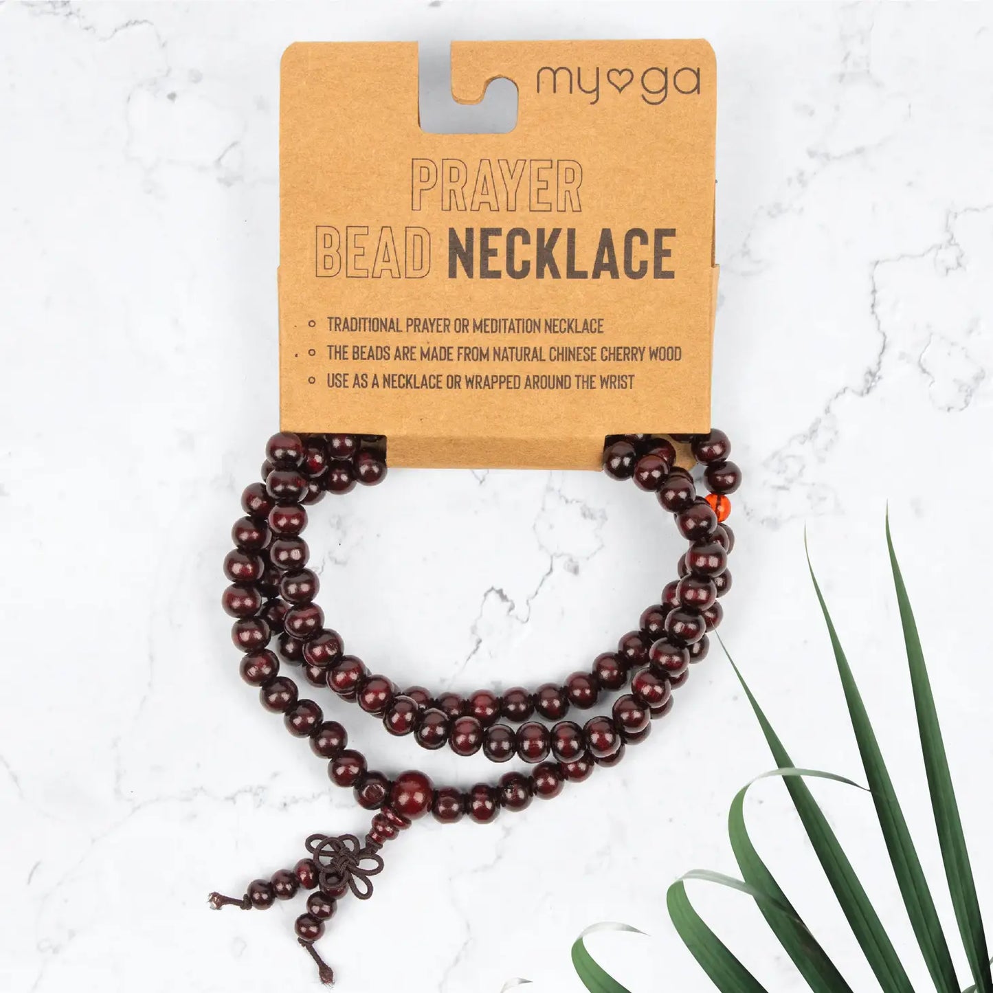 Prayer Wooden Beads Mala Necklaces