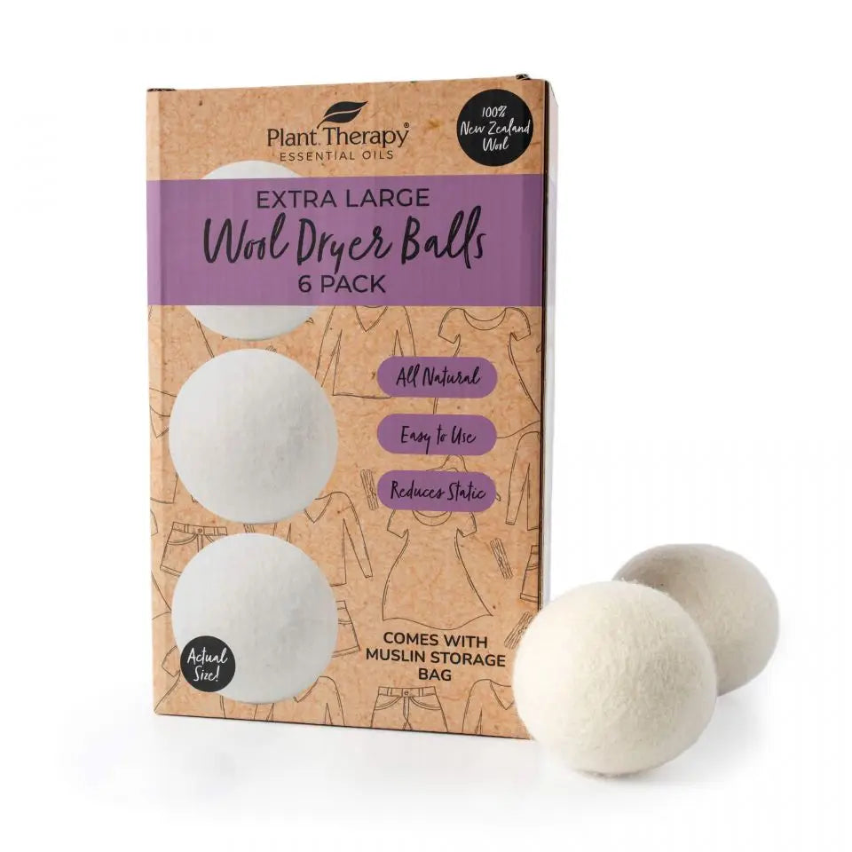 Wool Dryer Balls - Pack of 6