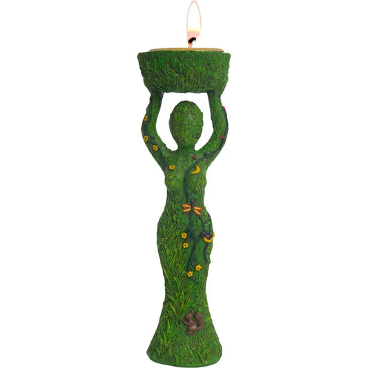 Nurturing Goddess Tealight Holder