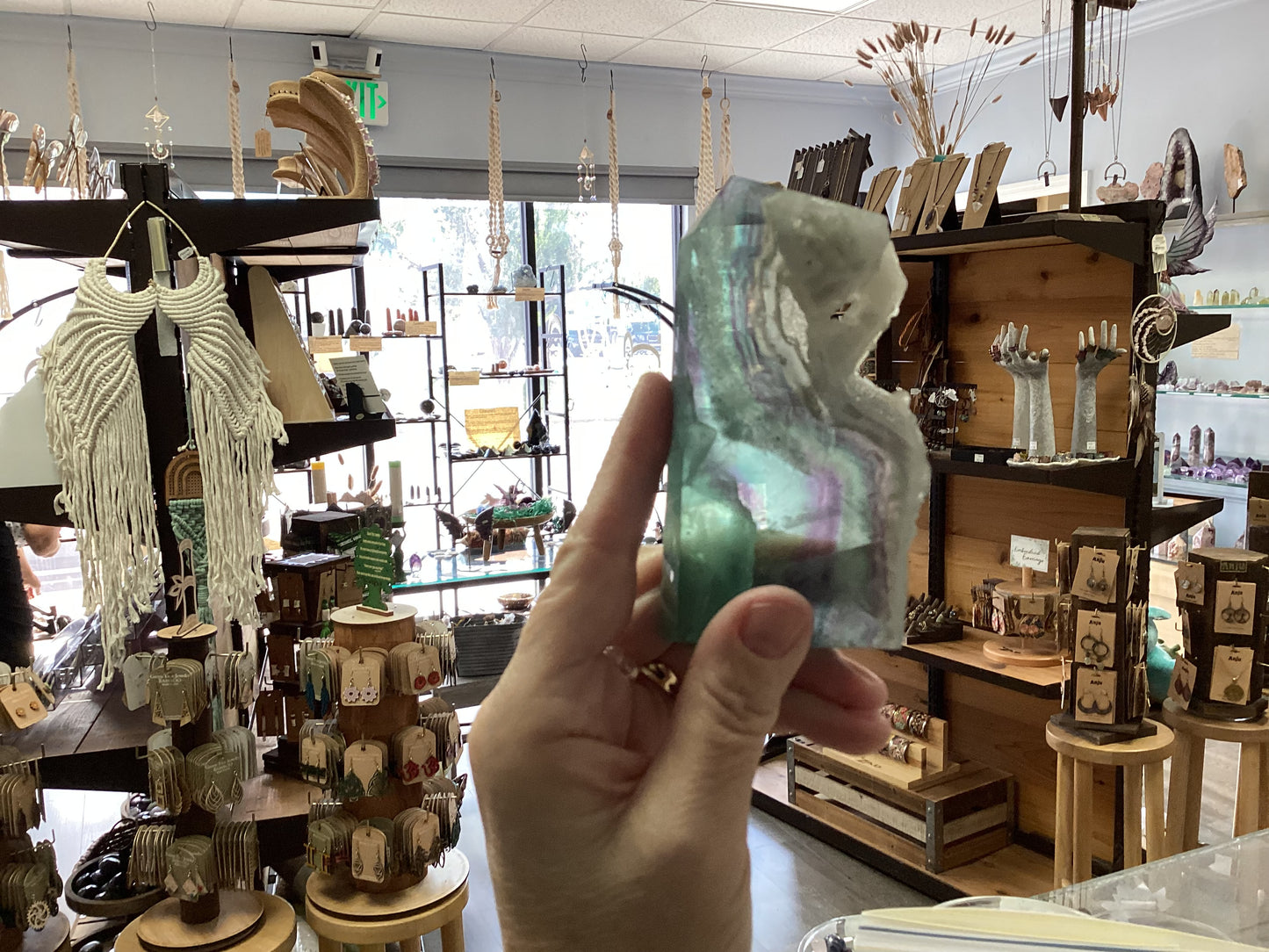 Fluorite Obelisk Point - Large