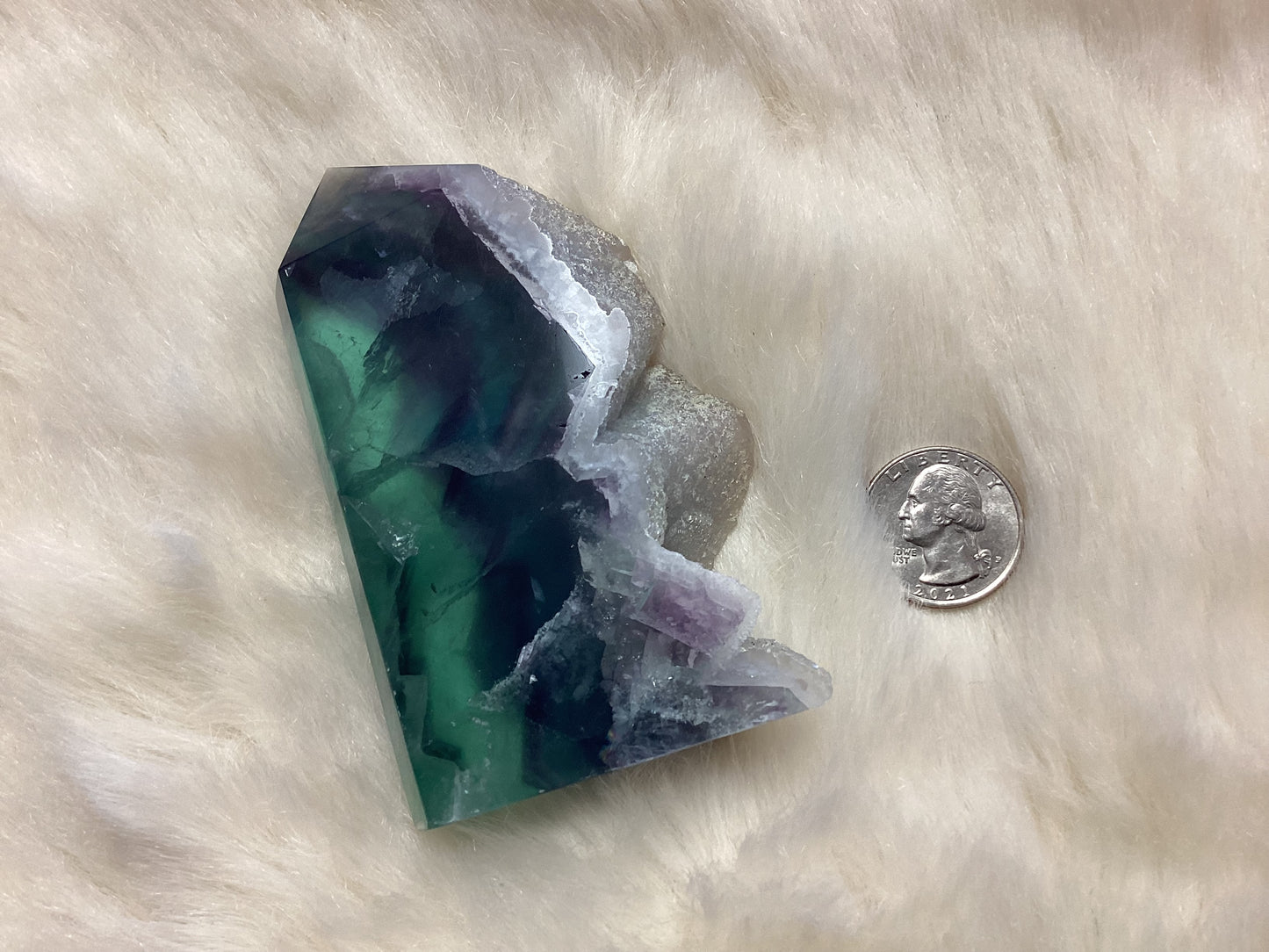Fluorite Obelisk - Medium