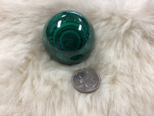 Malachite Sphere - Large