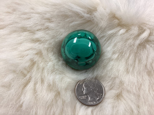 Malachite Sphere - X-Small