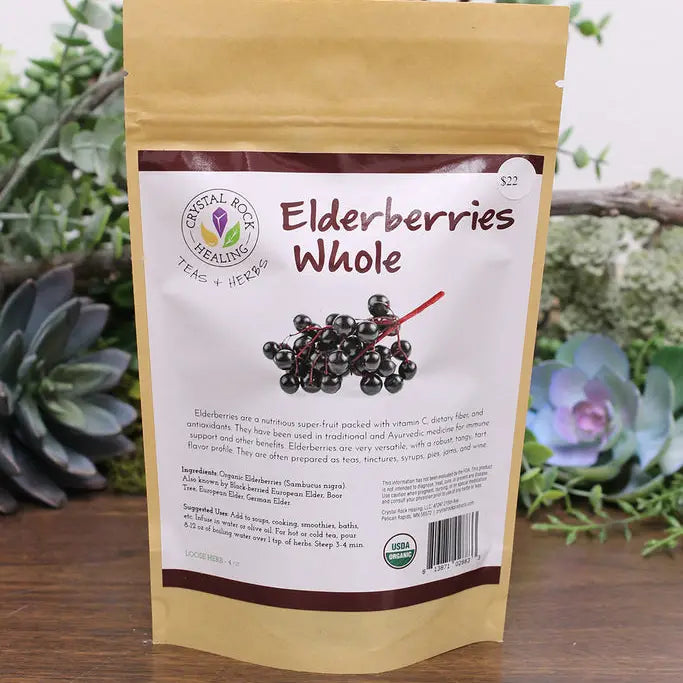 Elderberries Whole Loose Tea/Herb