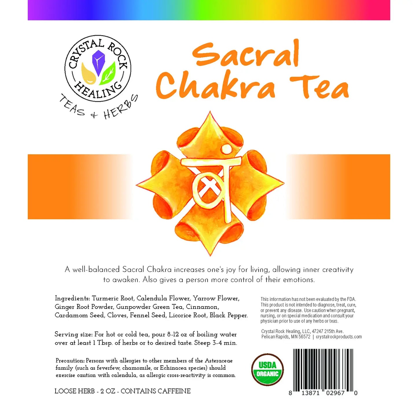 Sacral Chakra Loose Tea/Herb