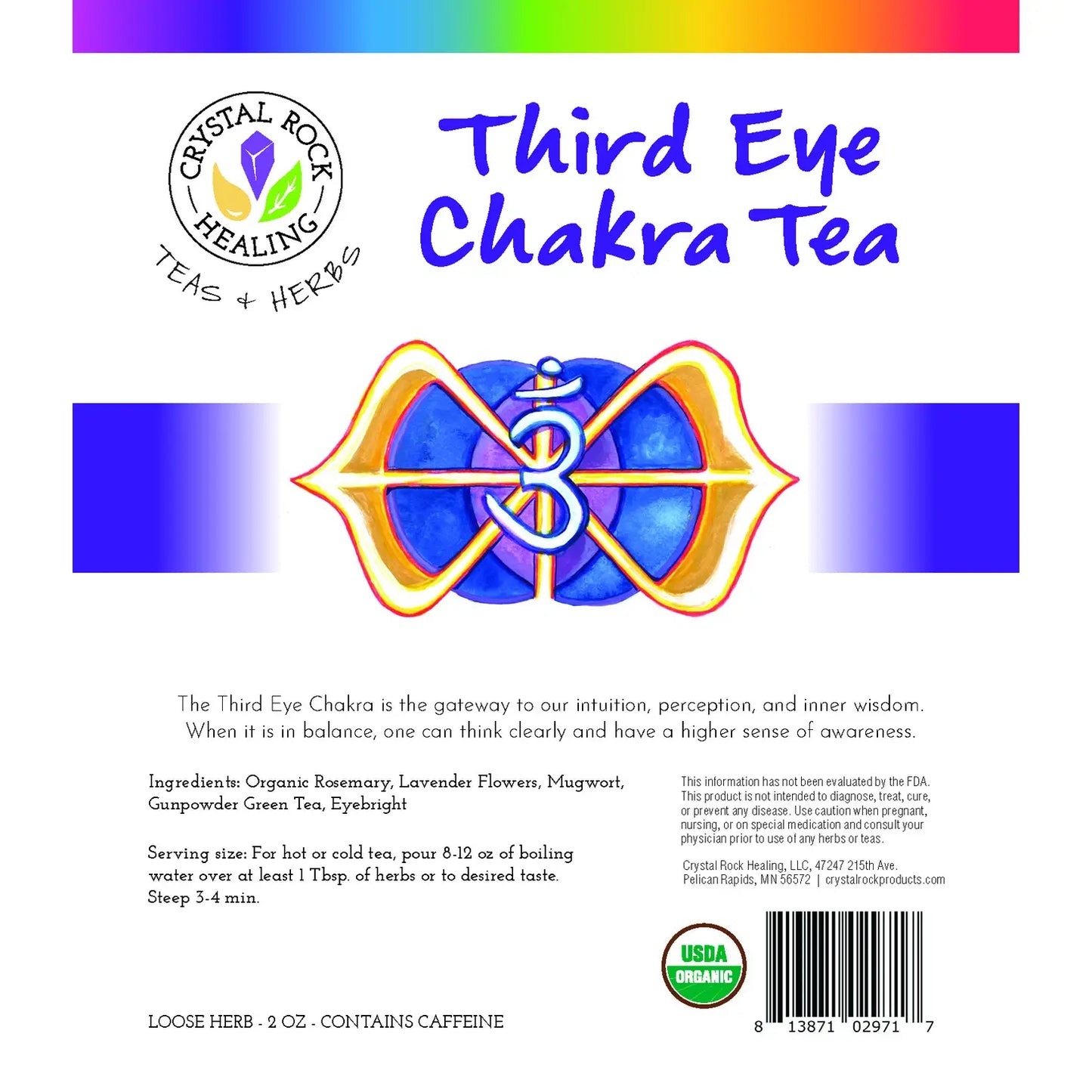 Third Eye Chakra Loose Tea/Herb