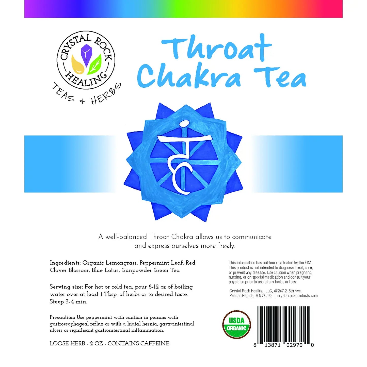 Throat Chakra Loose Tea/Herb