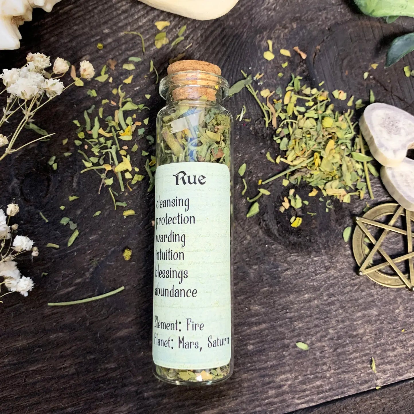 Rue Herb Bottle