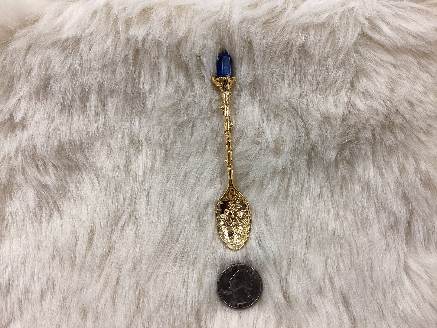Crystal Spoon - Lapis Lazuli