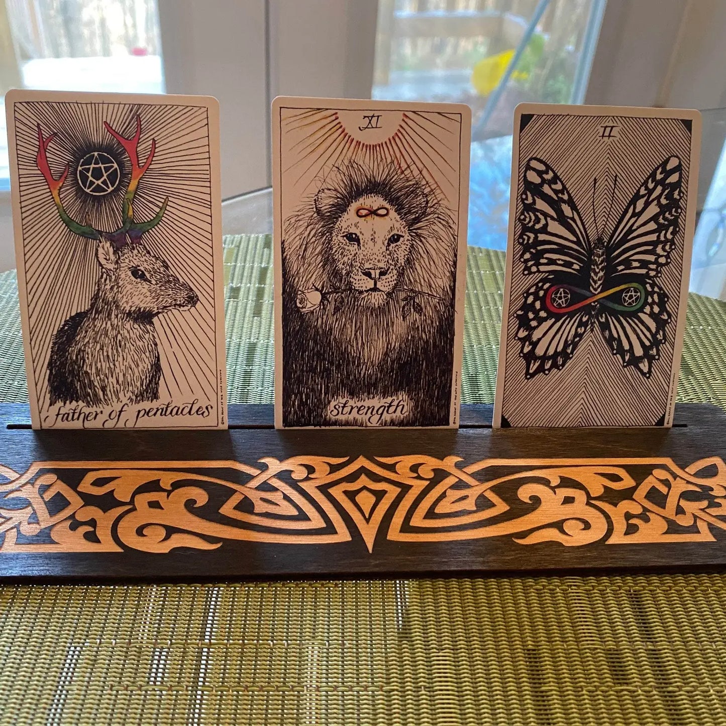 Celtic Tarot Card Holder #1 - three card