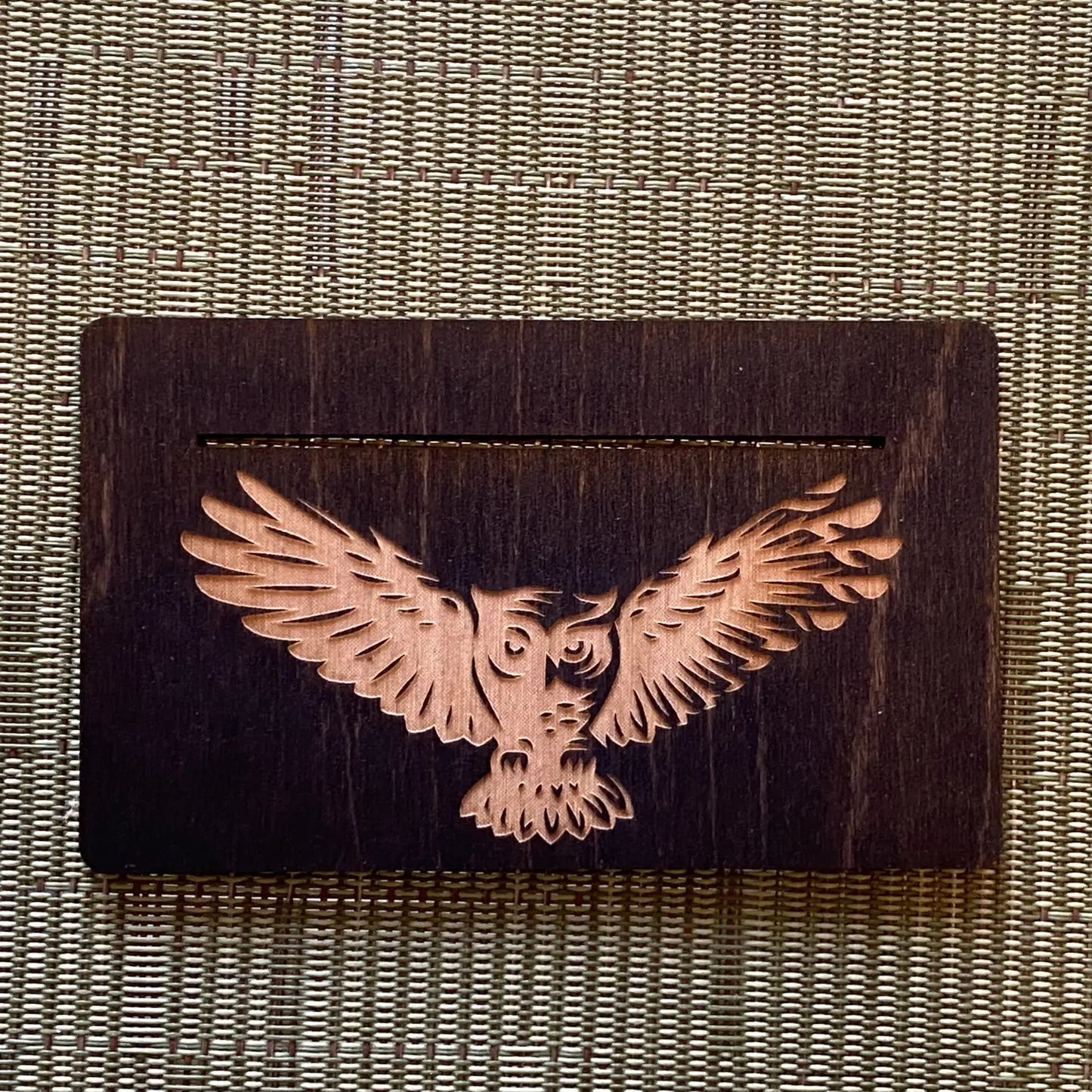Owl Tarot Card Holder - single card