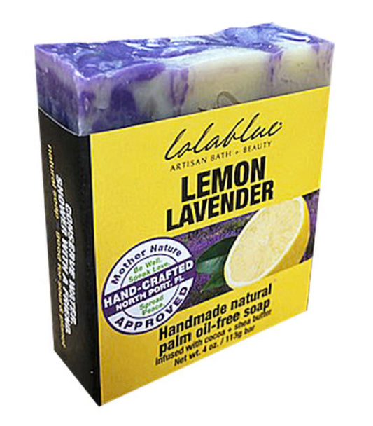 Lolablue Handmade Soap - Lemon Lavender