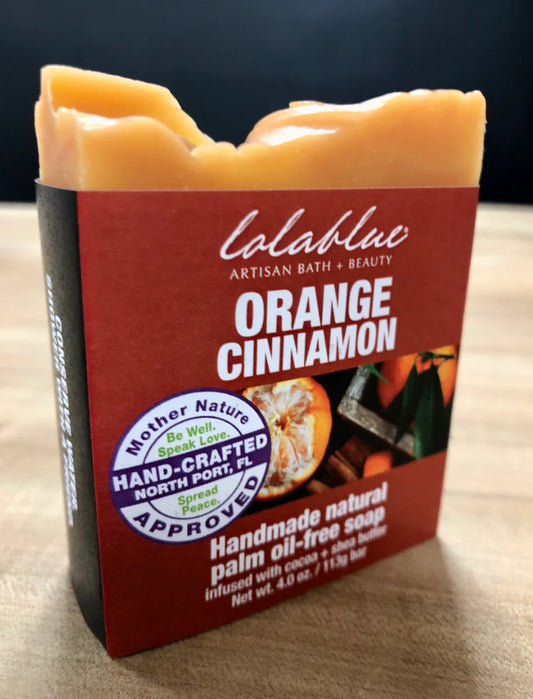 Lolablue Handmade Soap - Orange Cinnamon