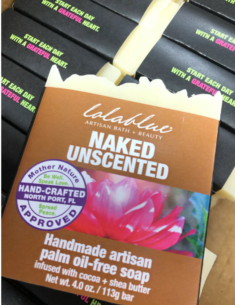 Lolablue Handmade Soap - Naked Unscented