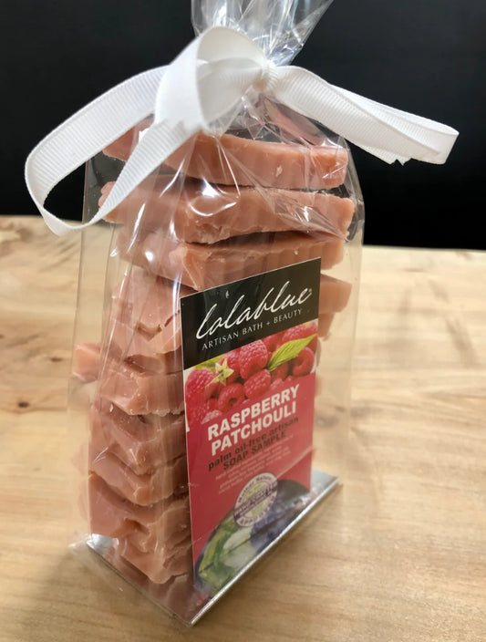 Lolablue Handmade Soap Ends - Raspberry Patchouli