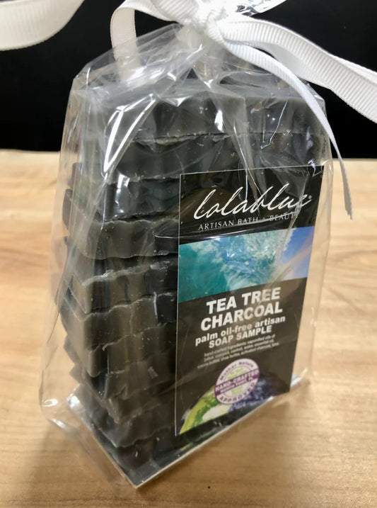 Lolablue Handmade Soap Ends - Tea Tree Charcoal