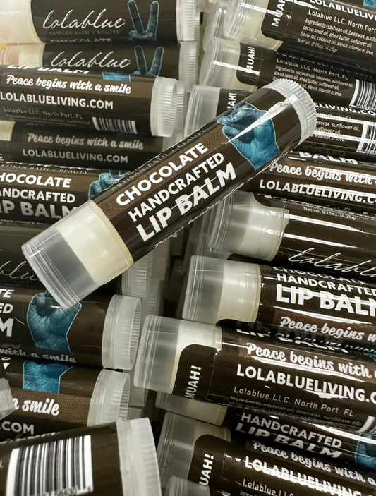 Lolablue Handcrafted Lip Balm - Chocolate