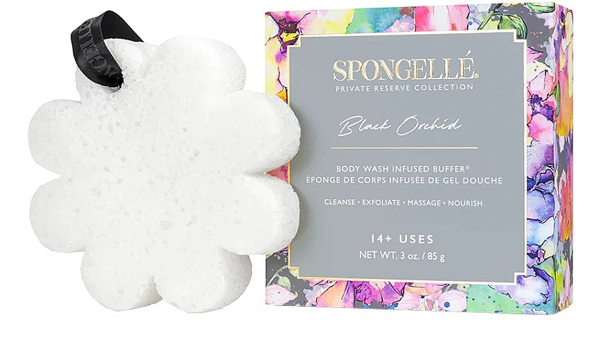 Spongelle Body Wash Infused Buffer - Black Orchid