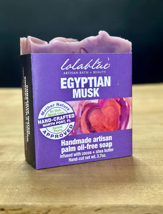 Lolablue Handmade Soap - Egyptian Musk