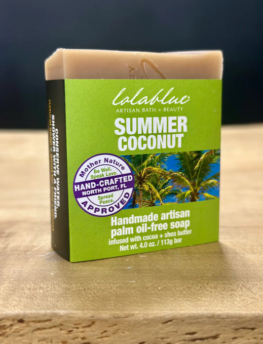 Lolablue Handmade Soap - Summer Coconut