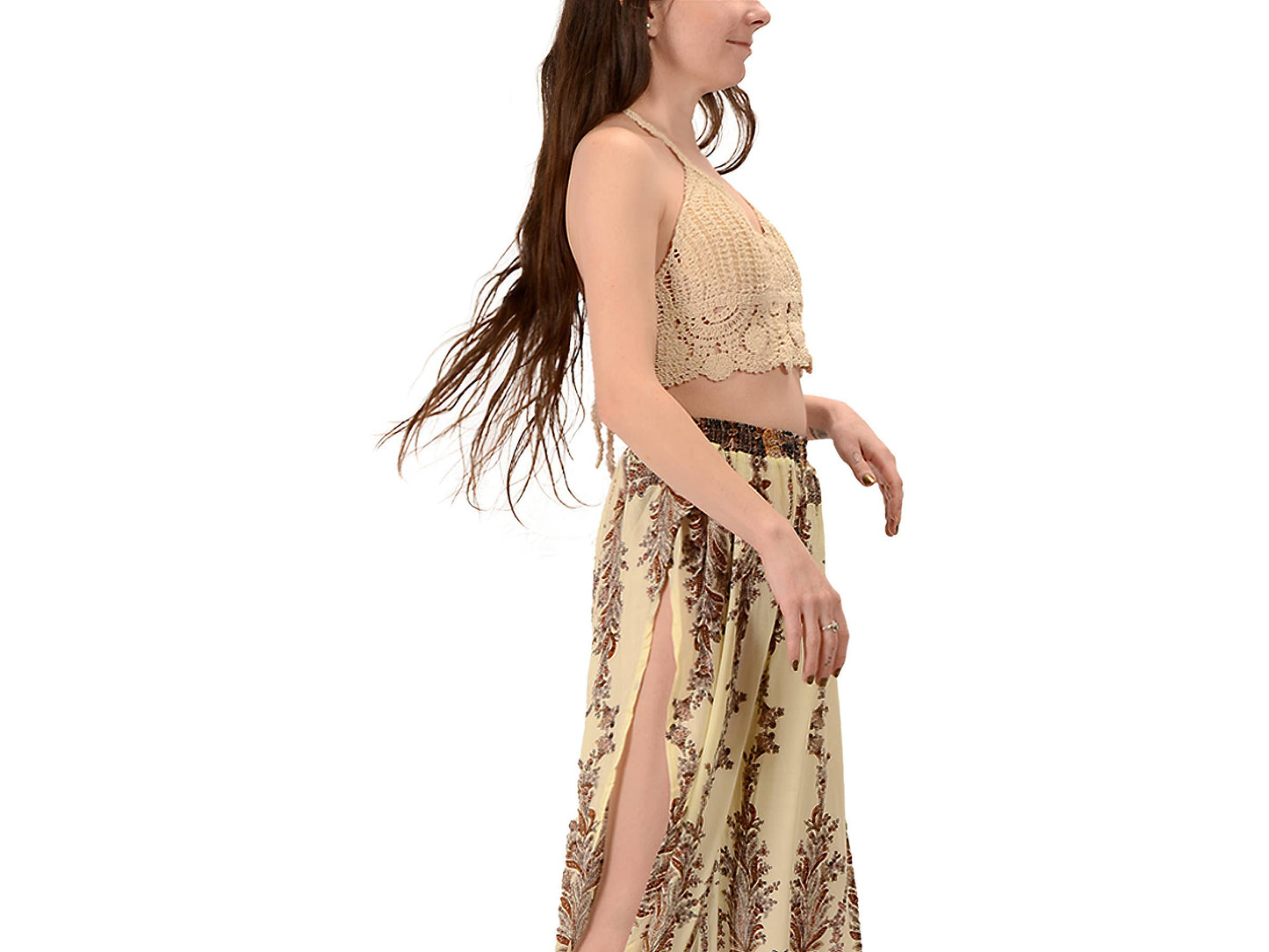 Mandala Crochet Halter Top