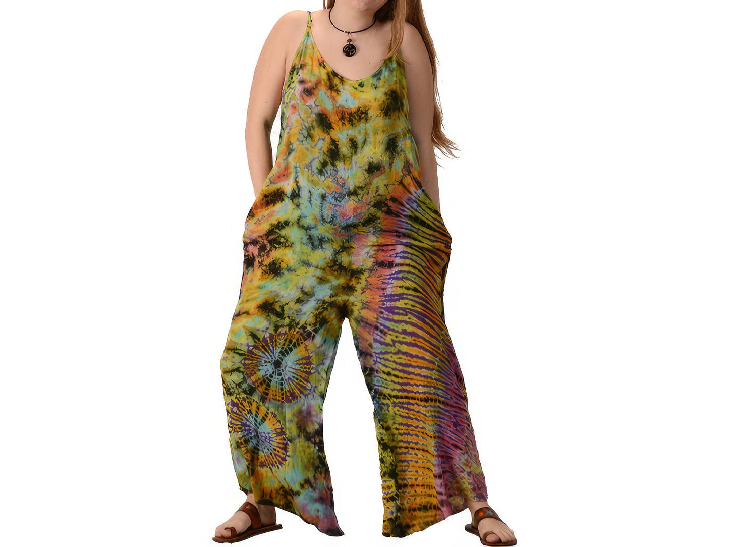 Lady Madonna Tie Dye Viscose Romper
