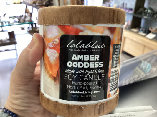 Lolablue Soy Candle - Amber Goddess