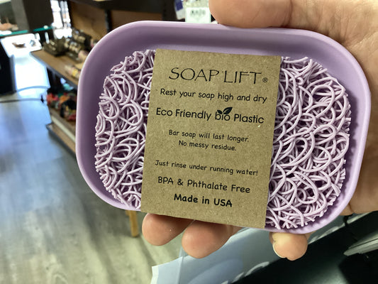 Soap Lift with Dish lavender