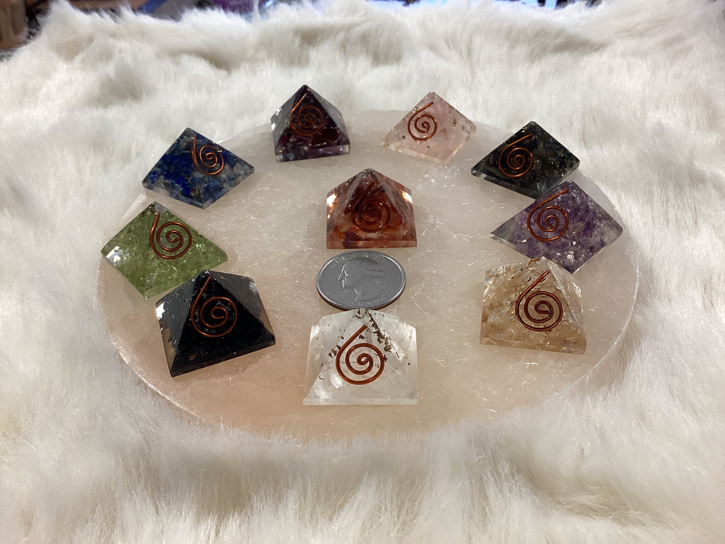 Orgonite Pyramids - Assorted