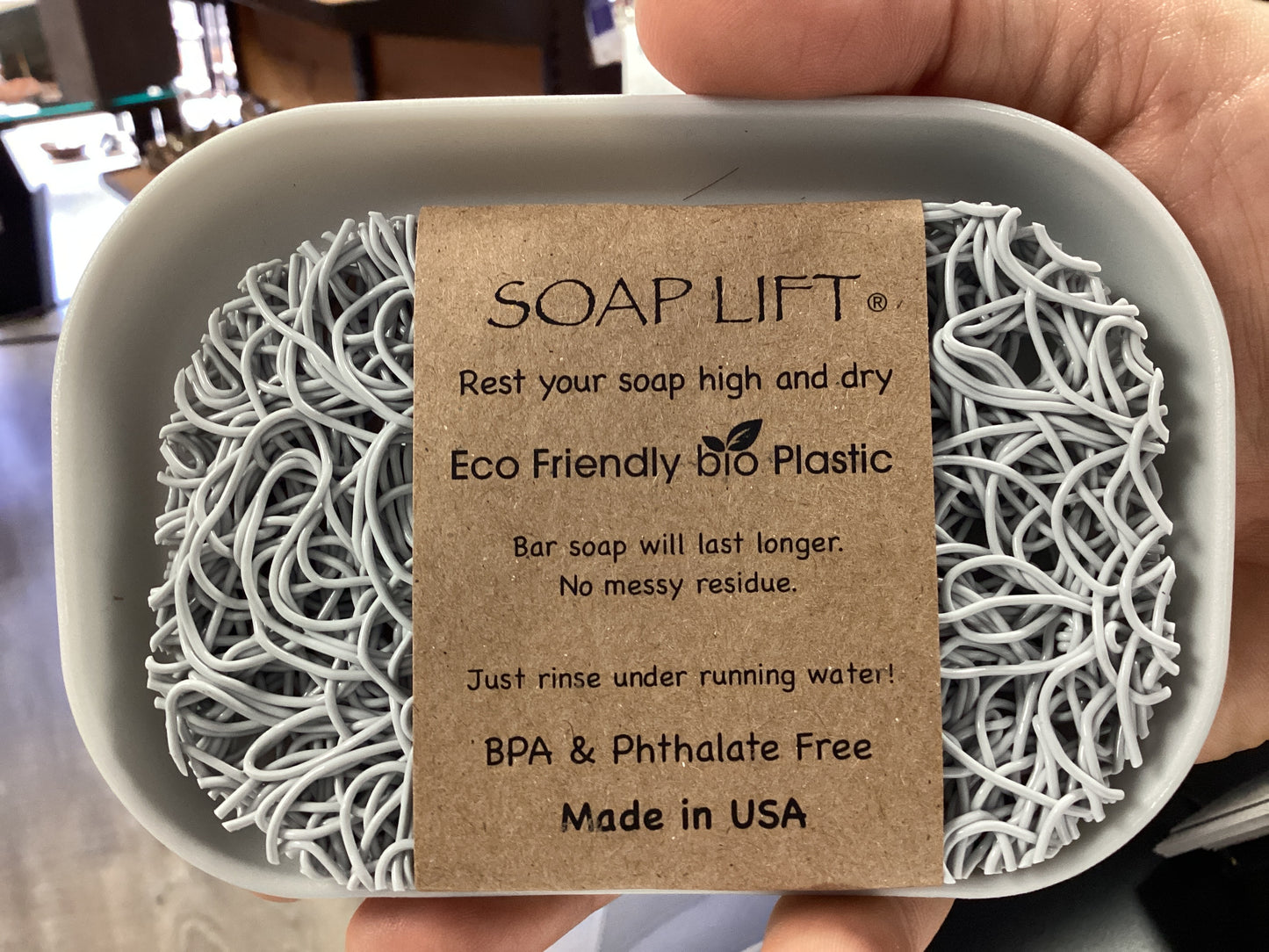 Soap Lift with Dish mist