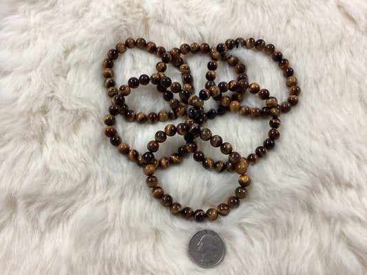 Elastic Bracelets - Tiger’s Eye