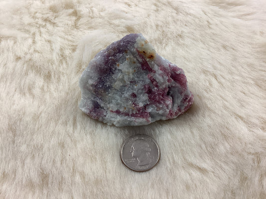 Raw Pink Tourmaline - Small