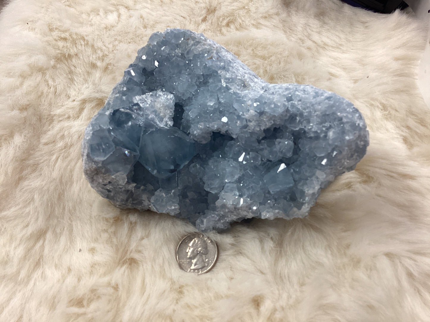 Celestite Cluster