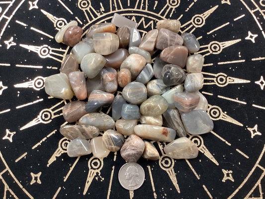 Tumbled Mixed Moonstone