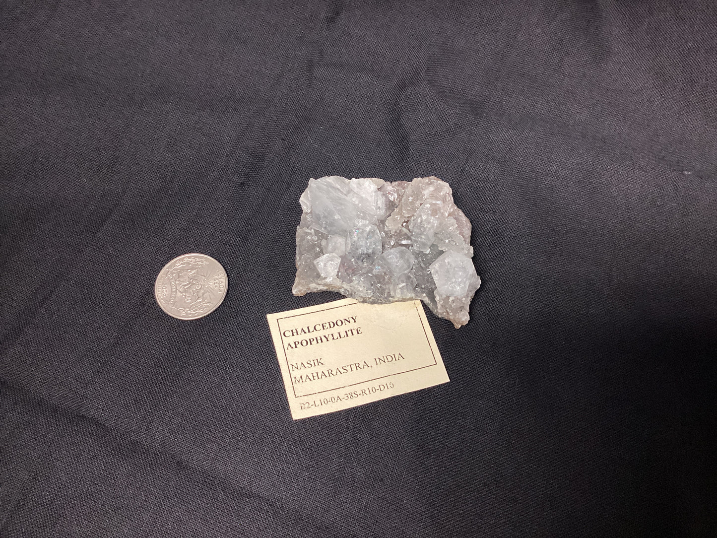 Chalcedony Apophyllite Natural Crystal